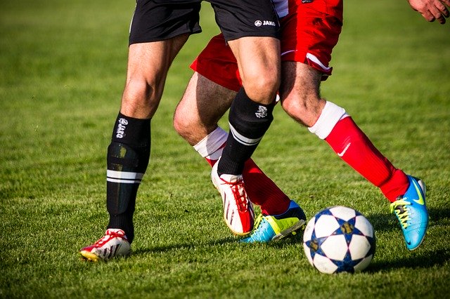 football players soccer